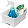 imagemadesmart Classic Collection Storage Basket for Organizing Cabinet Closet Pantry and More Small 1210 L x 810 W x 400 H WhiteClassic White