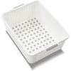 imagemadesmart Classic Collection Storage Basket for Organizing Cabinet Closet Pantry and More Small 1210 L x 810 W x 400 H WhiteClassic White