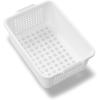 imagemadesmart Classic Collection Storage Basket for Organizing Cabinet Closet Pantry and More Small 1210 L x 810 W x 400 H WhiteWhite