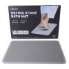 imageMadesmart Super Absorbent Diatomite Drying Stone Bath Mat Quick Drying Easy to Clean