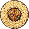 imagemadesmart Chip N Dip Dipware Bowl 2Piece Serving Set with Detachable Dip Bowl Durable Plastic Chip Tray for Entertaining Tabletop Snack Server Carbon